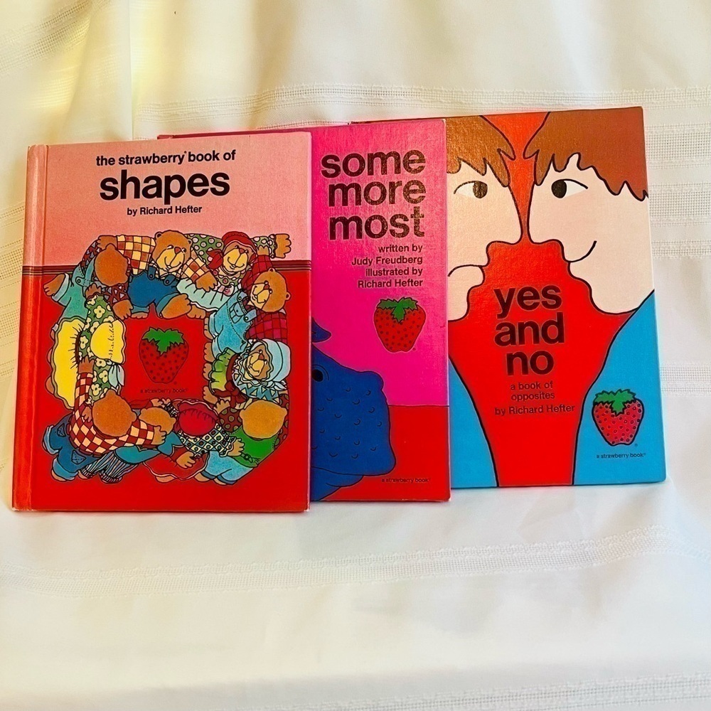 Weekly Reader Books VTG Strawberry Books‎ Volumes 1 - 6 by Richard Hefter EUC - Picture 5 of 15